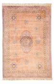 Peking silk rug. China