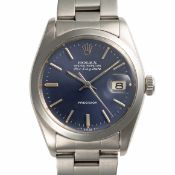 A GENTLEMAN'S SIZE STAINLESS STEEL ROLEX OYSTER PERPETUAL AIR KING DATE BRACELET WATCH CIRCA 1983,