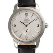 A GENTLEMAN'S SIZE STAINLESS STEEL OMEGA SEAMASTER CO AXIAL CHRONOMETER WRIST WATCH DATED 2012,