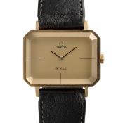 A RARE GENTLEMAN'S SIZE 18K SOLID GOLD OMEGA DE VILLE WRIST WATCH CIRCA 1970s, REF. 511.0379