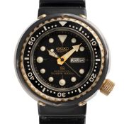 A GENTLEMAN'S SIZE TITANIUM & CERAMIC SEIKO MARINE MASTER PROFESSIONAL 1000M DIVERS WRIST WATCH