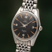 A RARE GENTLEMAN'S SIZE STAINLESS STEEL OMEGA RANCHERO BRACELET WATCH CIRCA 1961, REF. 2996 4 WITH