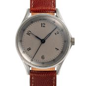 A GENTLEMAN'S SIZE STAINLESS STEEL ANORDAIN MODEL 1 PRECIOUS METAL WRIST WATCH DATED 2021, WINDUP