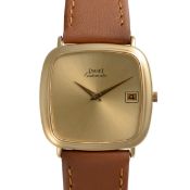 A GENTLEMAN'S SIZE 18K SOLID GOLD PIAGET 