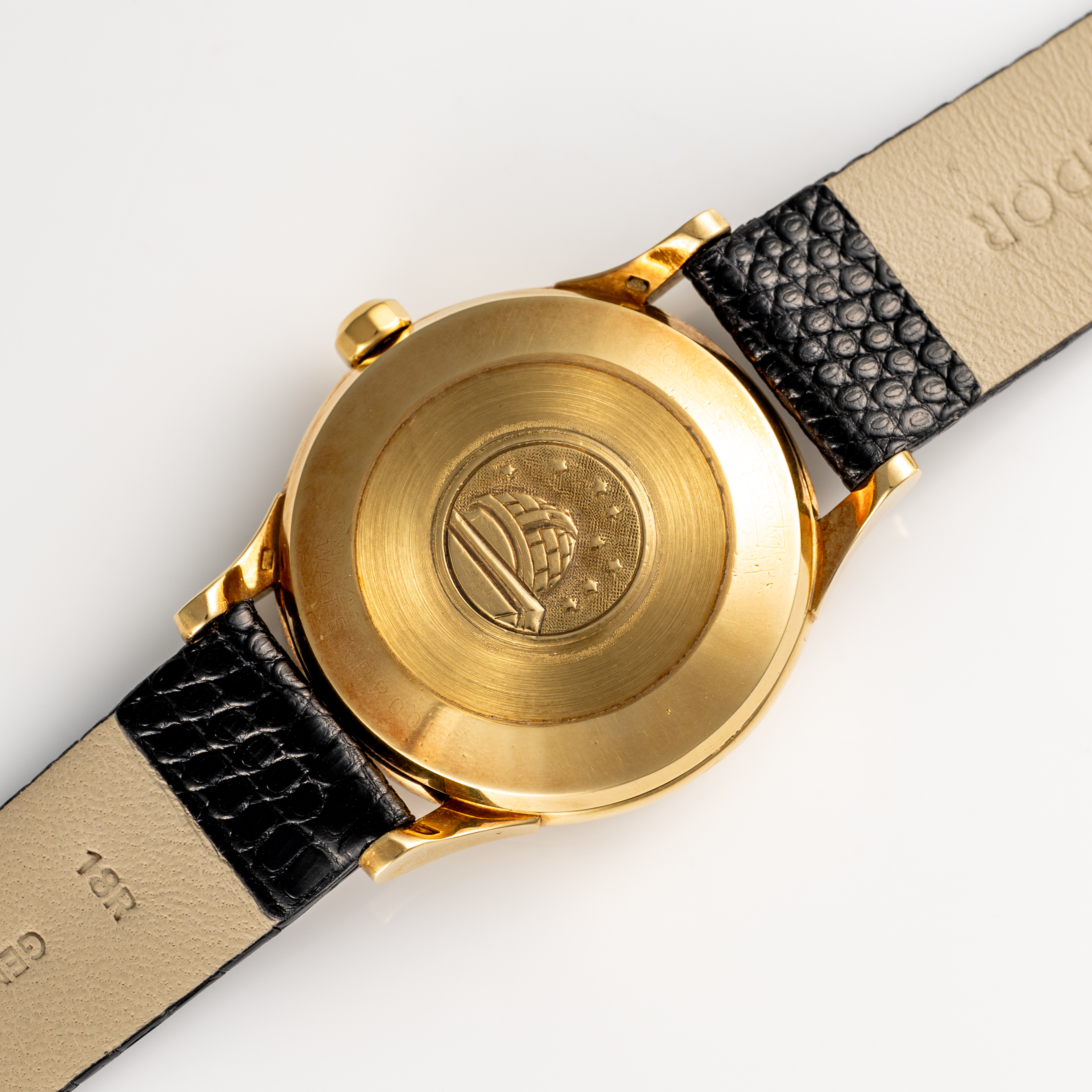 A FINE & RARE GENTLEMAN'S SIZE 18K SOLID GOLD OMEGA CONSTELLATION CHRONOMETER WRIST WATCH CIRCA - Image 9 of 9