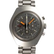 A GENTLEMAN'S SIZE STAINLESS STEEL OMEGA SEAMASTER 