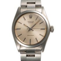 A GENTLEMAN'S SIZE STAINLESS STEEL ROLEX OYSTER PRECISION BRACELET WATCH CIRCA 1970, REF. 6426