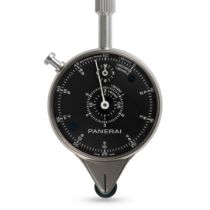 A STAINLESS STEEL PANERAI NAUTICAL CURVIMETER MILE MEASURING INSTRUMENT DATED 2018 ACCOMPANIED BY