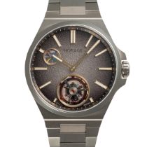 A GENTLEMAN'S SIZE STAINLESS STEEL HORAGE AUTARK TOURBILLON BRACELET WATCH CIRCA 2024, REF. AT0062