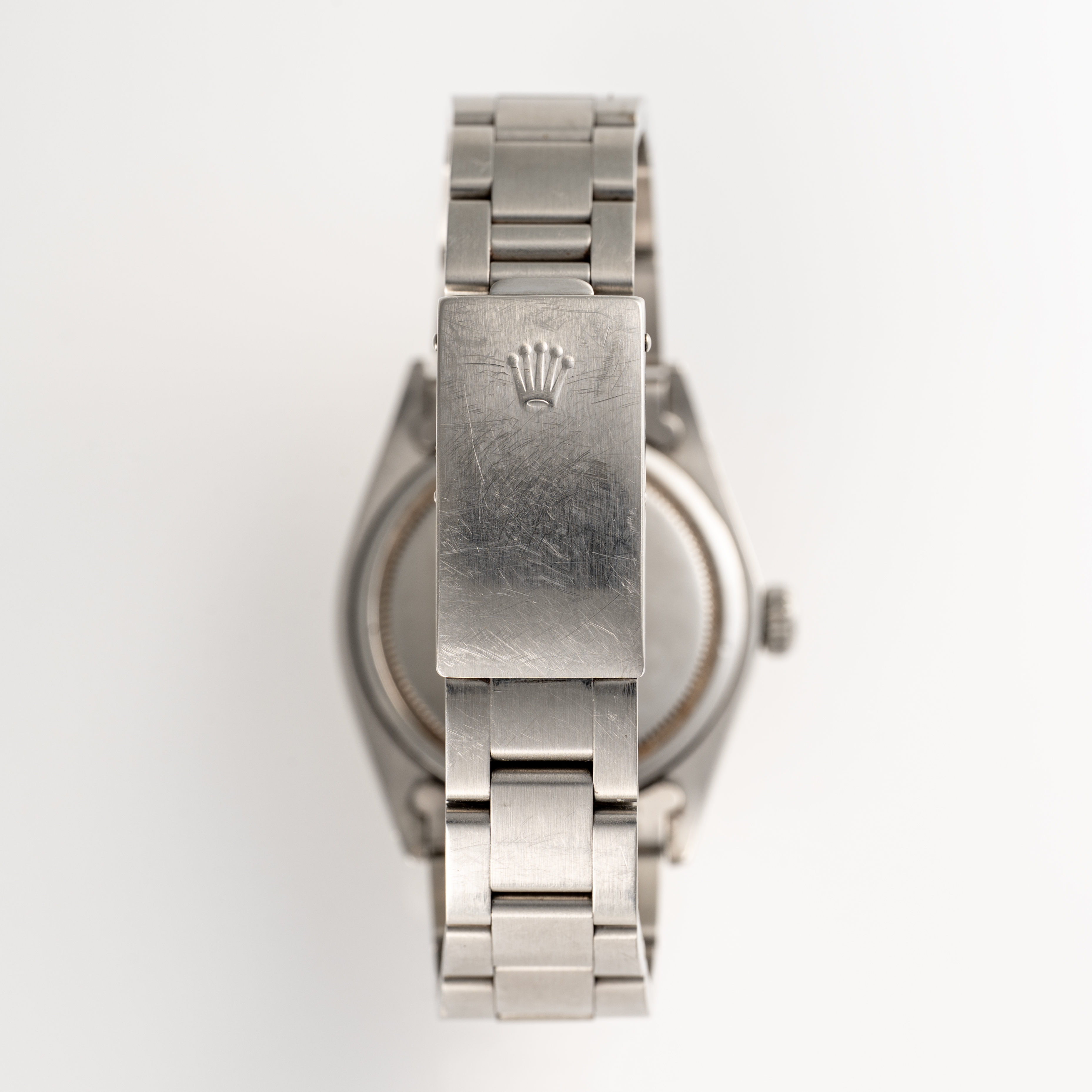 A RARE GENTLEMAN'S SIZE STAINLESS STEEL ROLEX OYSTER PRECISION BRACELET WATCH DATED 1971, REF. - Image 9 of 9