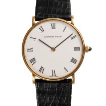 A GENTLEMAN'S SIZE 18K SOLID GOLD AUDEMARS PIGUET ULTRA SLIM WRIST WATCH CIRCA 1960s, REF. 992 WITH