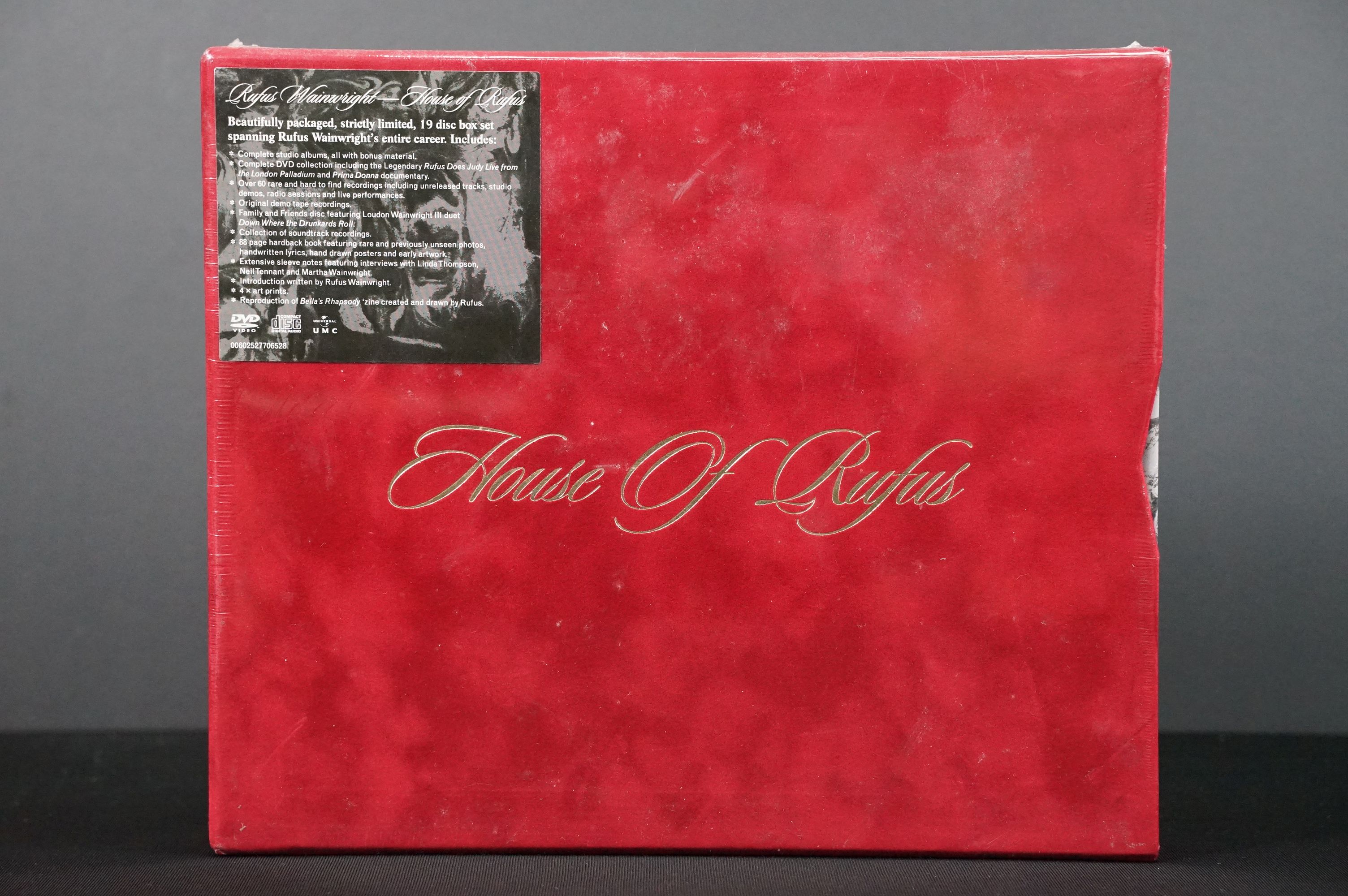 CD's / Box set - Rufus Wainwright – House Of Rufus EU 2011 limited