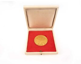 A Vatican counsel opening medal, 1962, decorated with the bust of Pope John XXIII facing left,