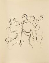 Φ Leo Marchutz (German 1903-1976) Textes Choisis L'Évangile Selon Saint Luc 85 lithographs in-texte,