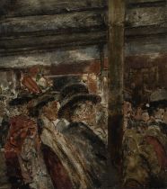 Walter Richard Sickert ARA (1860-1942) The Old Bedford Oil on panel 41.2 x 36.6cm Provenance: Alfred