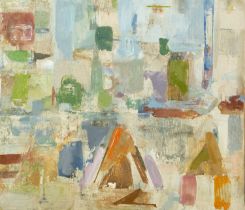 Sarah Armstrong Jones (b.1964) Studio Window 2023 Signed and dated Sarah AJ 2023 (to overlap) Oil on