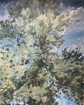 Tyga Helme (b.1990) Soaring into Blue Signed (to reverse of frame) Oil on canvas 59 x 48cm (