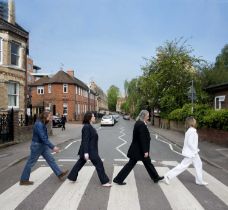 Rory Carnegie (b.1962) Abbey Road Signed, inscribed and dated RORY CARNEGIE AND THE ICON TEAM
