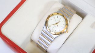Omega Constellation Perpetual Calendar Quartz with Box reference 1252.30.00