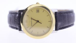 Vintage Eterna Matic Kiontiki Stainless steel and gold plated Date Automatic