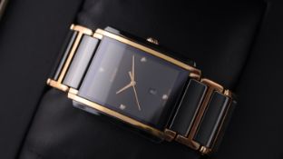 Rado Integral Date Quartz with Box and Papers 2018 Ref 212.0227.3