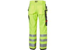 LARGE PALLET OF ASSORTED WORKWEAR STOCK. PALLETS MAY INCLUDE ITEMS SUCH AS: HI-VIZ JACKETS, HI-VIZ