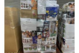 Large Pallet of UNBOXED High-End Kitchen & Appliances Stock – May Include: Air Fryers, Electric