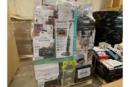 Large Pallet of UNBOXED High-End Kitchen & Appliances Stock – May Include: Air Fryers, Electric