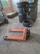 BT LIFTER WORKING PUMP TRUCK