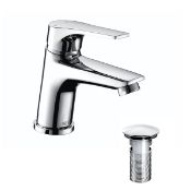 Boxed Bristan Vector Standard Chrome effect Basin Mixer Tap. - PWBW.