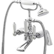 Boxed GoodHome Brean 2 Tap-hole Shower mixer Tap. - PWBW.