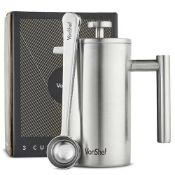 3 Cup Cafetiere with Spoon-ER44