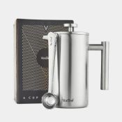 6 Cup Cafetiere and Spoon-ER44