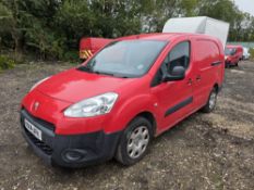 KN14 ARK PEUGEOT PARTNER VAN DATE OF REGISTRATION: 25.06.2014 Mileage: 145,000