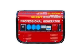 NEW & BOXED SMART SL8500W 6.5hp Professional Generator. RRP £599. Powerful 6.5HP Engine – Equipped