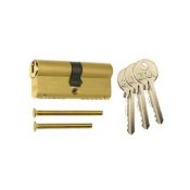 BRAND NEW ERA DOUBLE EURO CYLINDER 6 PIN 40/45 BRASS. RRP £29.99.