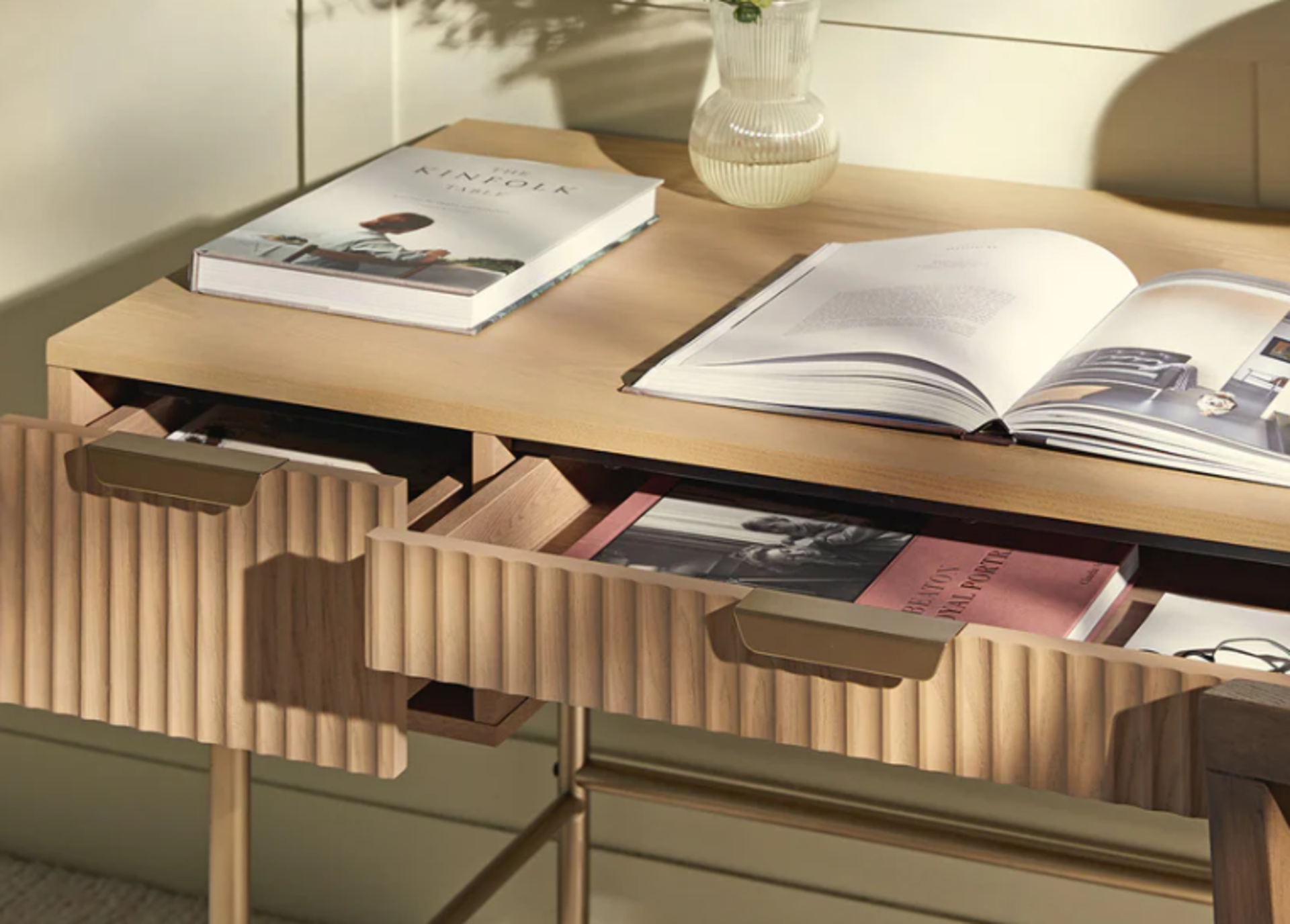 Boxed Richmond Ridged Dressing Table, Light Ash. - SR6.2.3. RRP £349.99 ...