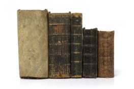 Five 18th. Century BIBLES,
