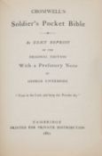 1861 Civil War BIBLE- Pocket Soldier English/American: