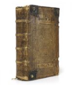1571- BIBLE [Latin]. Biblia,