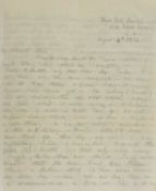 29 BOER WAR Letters, written by Richard Jendevine, 87th. Royal Irish Fusiliers, to his sister Alice: