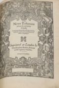 Breaches Bible, 1581 with the complete New Testament.