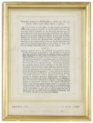 Henry VIII: Act of Parliament- A.D. 1542-3
