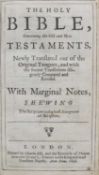 1698 BIBLE: The Holy Bible,