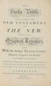 BASKERVILLE Bible (First Edition):