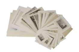 34 Prints: Charing Cross, etc. (some coloured), including: