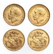 Coins, South Africa, George V (1910-1936),