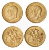 Coins, South Africa, George V (1910-1936),