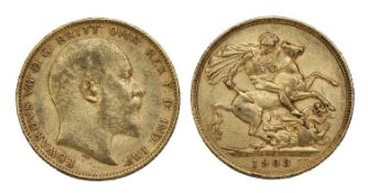 Coins, Great Britain, Edward VII (1901-1910),