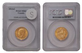 Coins, Canada, George V (1910-1936),